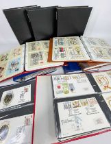 ASSORTED ROYAL MAIL FIRST DAY COVERS (10 albums worth) Provenance: private collection South Wales.