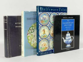 ANTIQUE CERAMICS REFERENCE BOOKS: incl. Cushion (J & M.) A Collector's History of British Porcelain,