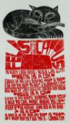 ‡ PAUL PETER PIECH (1920-1996) two colour lithograph - Doreen Wallace 'Felis Catus', signed and