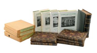 WELSH BOOKS: ROYAL COMMISSION ON ANCIENT & HISTORICAL MONUMENTS IN WALES. Caernarvonshire 1956-64,