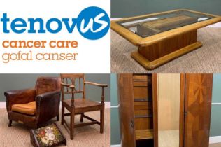 CHARITY LOT SUPPORTING TENOVUS CANCER CARE including a selection of furniture as pictured