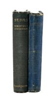 STEVENSON (ROBERT LOUIS) Kidnapped, 1st edition, 1886, Cassell & Co, folded map, original blue