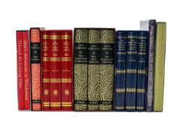 ASSORTED FOLIO SOCIETY VOLUMES, including Tolkien (J.R.R.) Lord of the Rings trilogy and The Hobbit,