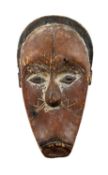 FANG MASK, Gabon, 38cms high Provenance: private collection Devon Comments: lips, nose, ears and