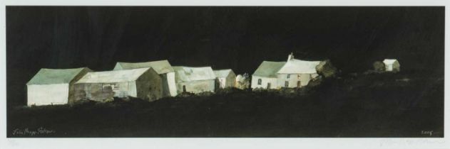 ‡ JOHN KNAPP-FISHER limited edition (380/850) print - 'Pembrokeshire Farm', signed in pencil, 17.5 x