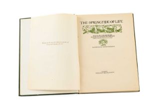 SWINBURNE (ALGERNON CHARLES) The Springtide of Life - Poems of Childhood, 1st edition, 1918, with