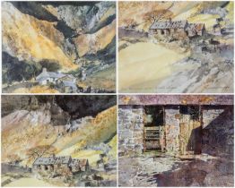 ‡ MALCOLM EDWARDS, four ltd. edn. colour lithographs - Snowdonia Shadows (73/125), (I) 37 x 24.5cms;