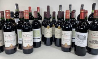 LARGE COLLECTION OF MATURE FRENCH RED WINE including, 5 x 2005 Reserve Croix des Bardes Lalande-de