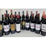 LARGE COLLECTION OF MATURE RED WINE including, 3 x 2005 Baron de Courcelle St. Emilion, 5 x 2007