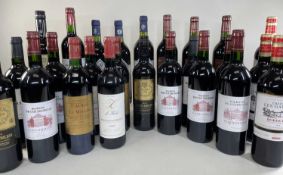 LARGE COLLECTION OF MATURE RED WINE including, 3 x 2005 Baron de Courcelle St. Emilion, 5 x 2007