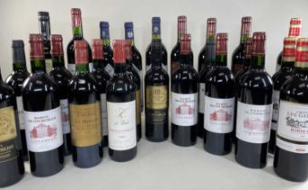 LARGE COLLECTION OF MATURE RED WINE including, 3 x 2005 Baron de Courcelle St. Emilion, 5 x 2007