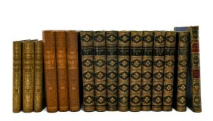 COLLECTION OF VICTORIAN ART JOURNALS (BINDINGS) including Magazine of Art, vols 4-12, 1881-1889,