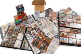 COLLECTION OF ASSORTED TRADE CARDS, including 3 x albums worth containing Superman, Superman II,