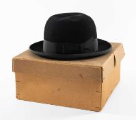 VINTAGE GENTS BOWLER HAT, Lincoln Bennett & Co, 'Hatters By Appointment 162 Piccadilly London', in