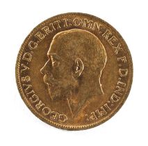 GEORGE V GOLD SOVEREIGN, 1914, 8.0gms Provenance: private collection Neath Port Talbot County
