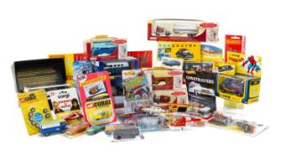 ASSORTED CORGI DIECAST VEHICLES, including Buck Rogers Starfighter, Chitty Chitty Bang Bang,