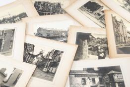 ASSORTED BLACK & WHITE PHOTOGRAPHS, by G S Flook A.R.P.S. (Cardiff), prints taken from glass