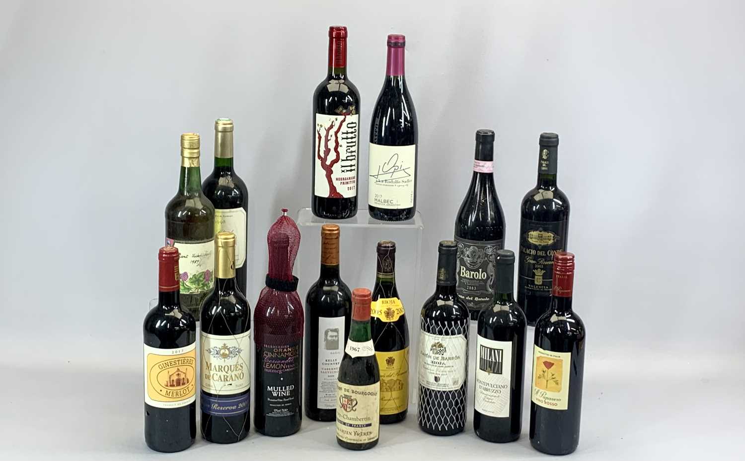 TWENTY-EIGHT BOTTLES & ONE HALF BOTTLE OF RED WINES, French, Italian, Spanish and South African - Image 2 of 3
