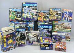 VARIOUS HARMONY TOYS ROBOTECH SOLDIERS, Cyber-Dog 2 remote control robot dog, Sonic voice control