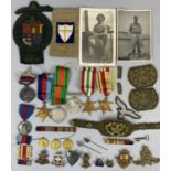MIXED WWII & OTHER MEDALS GROUP, BOYS BRIGADE, OTHER MILITARY AND CIVIC COLLECTABLES GROUP, lot