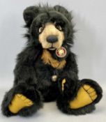 CHARLIE BEARS CB194201 MALCOLM, designed by Isabelle Lee, wearing bell, with cardboard tags, 54cms H