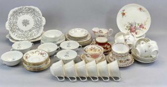 LARGE COLLECTION OF VICTORIAN & LATER CABINET CUPS AND SAUCERS, including Paragon, Royal Worcester