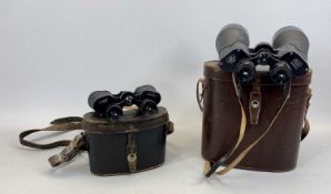 PAIR OF ROSS LONDON 13x60 BINOCULARS, NO. 37492, with leather case and a pair of Lieberman & Gortz