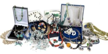 LARGE QUANTITY OF COSTUME JEWELLERY including boxed items by Torq, Dante, Next, Palenque, Mistica,