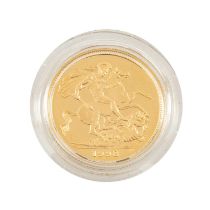 ELIZABETH II GOLD SOVEREIGN, 1998, proof, capsule, 7.9g Provenance: private collection Cardiff
