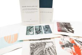 SWANSEA PRINT WORKSHOP collection of twelve original prints by twelve artists, 1st impression,