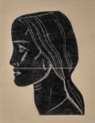 ‡ DAVID JONES 1922 limited edition (75) wood engraving (reprinted 1981 from the original