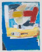 ‡ ROGER CECIL oil and pastel on card - entitled verso, 'Mission' on New Academy Gallery label,