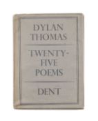 RARE 1ST EDITION OF DYLAN THOMAS’ ‘TWENTY FIVE POEMS’ published by J M Dent & Sons Ltd, 1936, rare