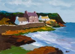 ‡ DONALD MCINTYRE acrylic - titled verso 'Incoming Tide' on Attic Gallery label, signed with