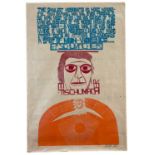 ‡ PAUL PETER PIECH three colour lithograph - quote form British economist E.F.Schumacher CBE