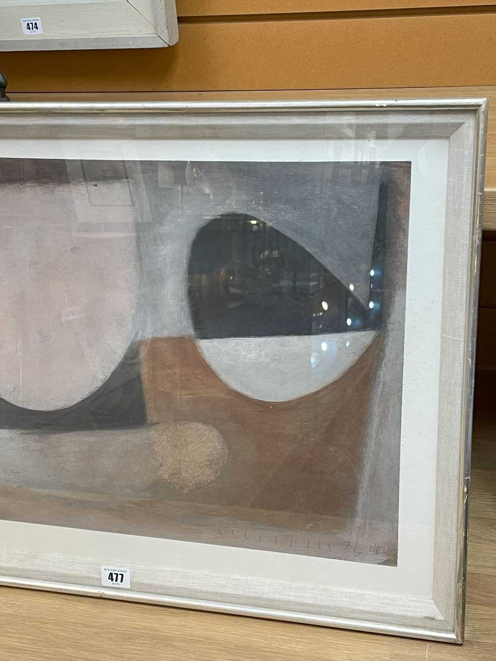 ‡ ROY TURNER DURRANT (1925-1998) gouache - entitled verso 'Inscape (To Groton)', signed bottom right - Image 12 of 21