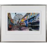 ‡ BOB DYLAN (American, b.1941) limited edition (50/295) print - entitled 'Amusement Park Alley',