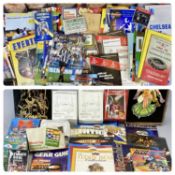 COLLECTABLES & EPHEMERA FOOTBALL / THEATRE RELATED, vintage football programmes and other