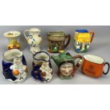 ALLERTON'S LUSTRE & OTHER DECORATIVE JUGS, TEAPOT COLLECTION, makers include Royal Doulton,