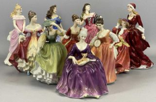 TEN ROYAL DOULTON FIGURINES, 'Carmen' HN3993, 'Rebecca' HN4041, 'Natalie' HN4048, 'Fair Lady'