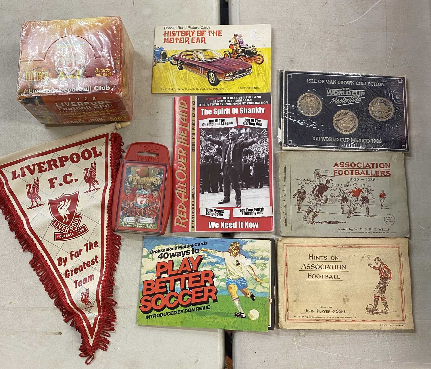 VARIOUS COLLECTABLES including games, football ephemera, collector's cards ETC Provenance: private - Image 3 of 8