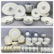 WEDGWOOD SUSIE COOPER DESIGN 'GLENMIST' PATTERN COFFEE, TEA & DINNER SERVICE, including electric