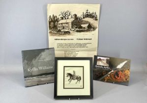 EPHEMERA TO SIR KYFFIN WILLIAMS RA including National Trust poster with 'Ty Mawr' after the