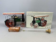 BOXED MAMOD LIVE STEAM TRACTOR WITH ACCESSORIES Provenance: private collection Gwynedd