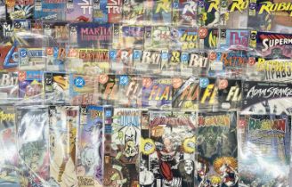 DC COMICS, APPROX. 50, mostly 1990s dates and appearing near mint, including Star Trek no. 1