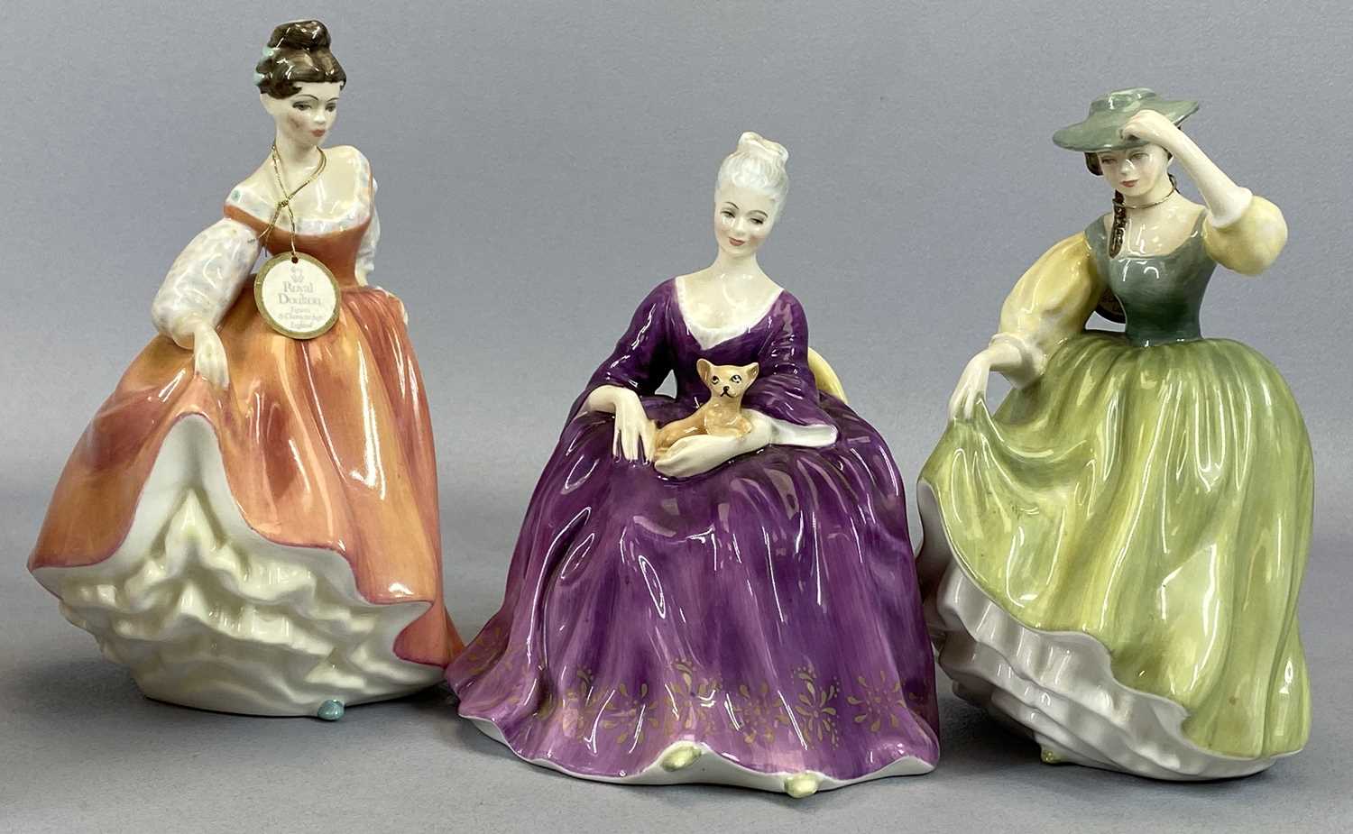 TEN ROYAL DOULTON FIGURINES, 'Carmen' HN3993, 'Rebecca' HN4041, 'Natalie' HN4048, 'Fair Lady' - Image 4 of 4