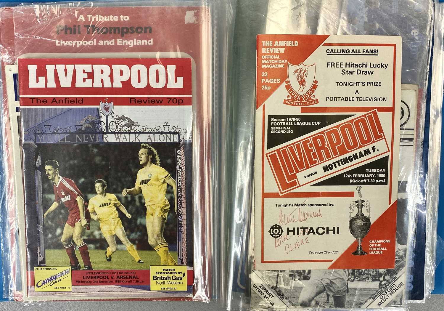 QUANTITY OF COLLECTORS CARDS, MAINLY FOOTBALL RELATED, with various football match day programmes - Image 5 of 6