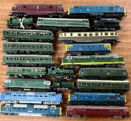 NINETEEN OO SCALE LOCOMOTIVES & ROLLING STOCK, Hornby, Triang, Lima and others, as listed