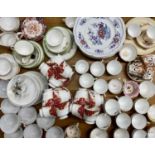 LARGE QUANTITY OF TABLEWARE, including Royal Doulton 'Glamis Thistle' pattern tea service, Ridgway