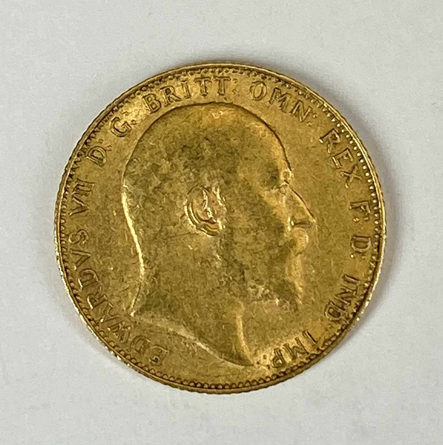 EDWARD VII GOLD FULL SOVEREIGN, 1907, 8g Provenance: private collection Gwynedd - Image 2 of 2